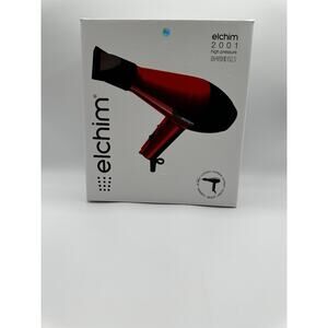 Elchim 2001 Professional Salon Italian Hair Dryer BLACK - High Pressure 1875
